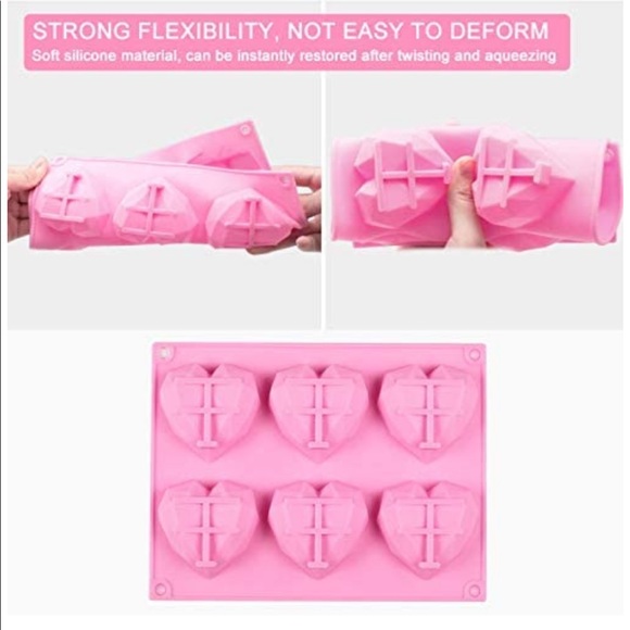 🌸3/30$🌸Heart shape candy mold - Picture 4 of 9